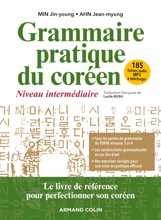 Kniha Grammaire pratique du coréen - Niveau intermédiaire Jin-young MIN