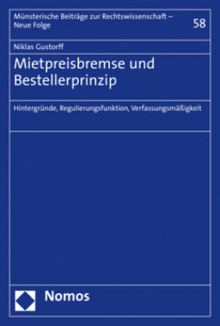 Könyv Mietpreisbremse und Bestellerprinzip 