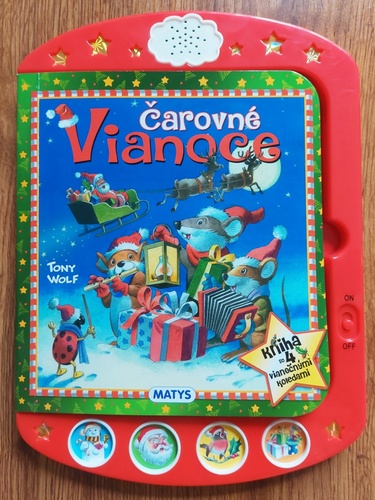 Carte Čarovné Vianoce - detský tablet Tony Wolf