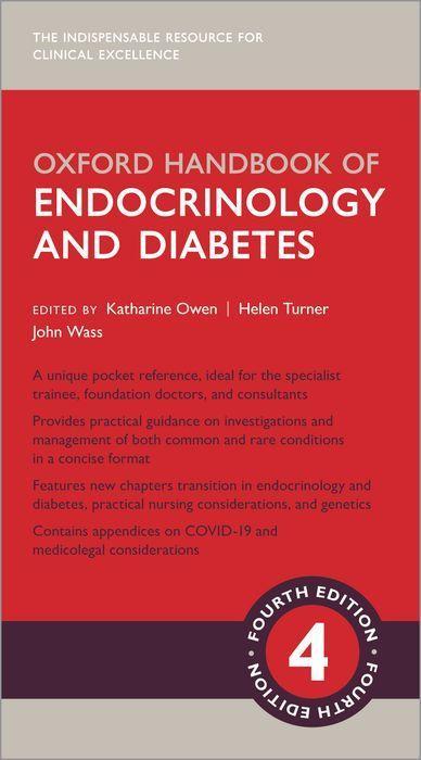 Książka Oxford Handbook of Endocrinology and Diabetes Katharine Owen