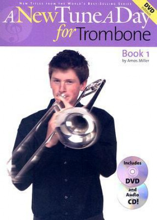 Buch A New Tune a Day - Trombone, Book 1 [With CD and DVD] Miller