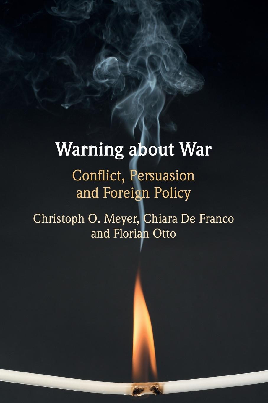 Kniha Warning about War Christoph O. (King's College London) Meyer