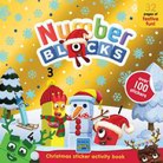 Книга Numberblocks Christmas Sticker Activity Book 