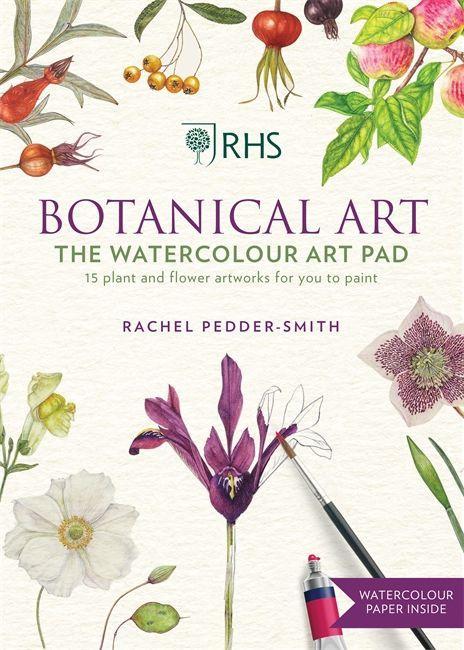 Book RHS Botanical Art Watercolour Art Pad Rachel Pedder-Smith