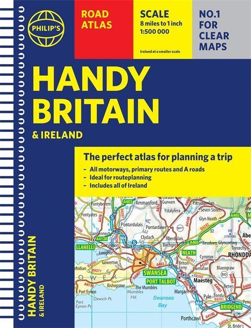 Kniha Philip's Handy Road Atlas Britain Philip's Maps