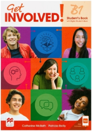 Kniha Get involved! Level B1 / Student's Book with App and DSB Patricia Reilly