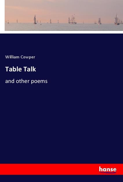 Knjiga Table Talk William Cowper
