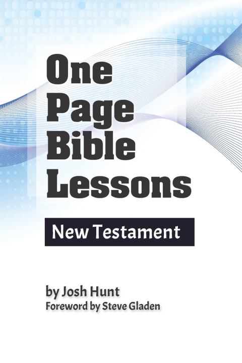 Knjiga One Page Bible Lessons Hunt Josh Hunt