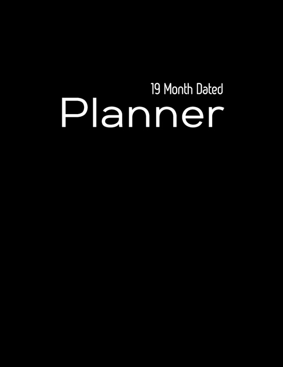 Knjiga 19 Month Planner Publishing HG Publishing