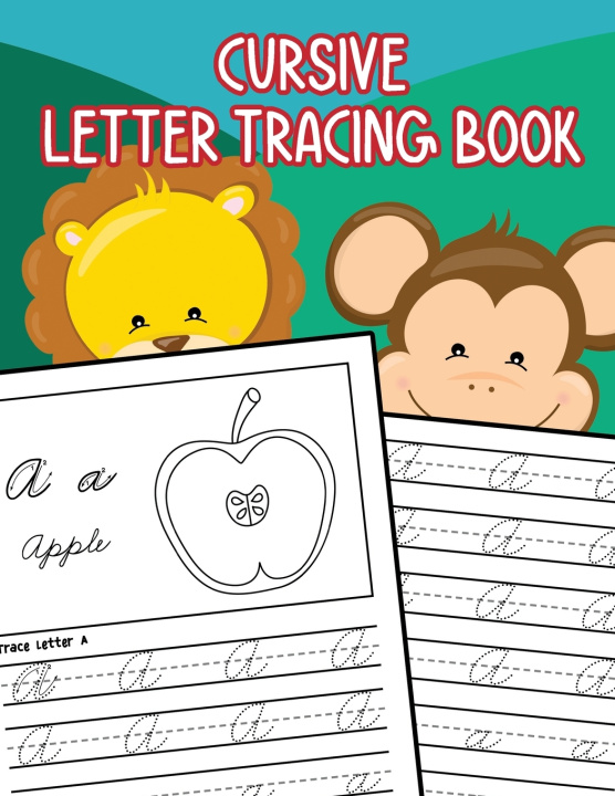Knjiga Cursive Letter Tracing Book Noosita Nina Noosita