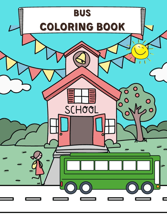 Knjiga Bus Coloring Book Books Sparrow Coloring Books