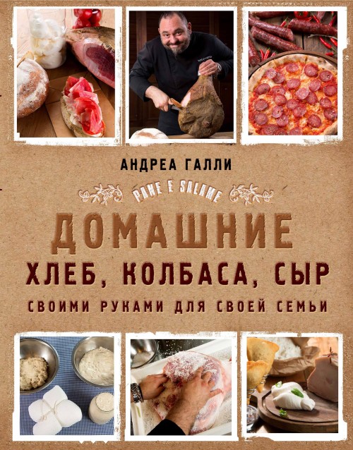 Könyv Домашние хлеб, колбаса, сыр своими руками для своей семьи. Pane e salame А. Галли