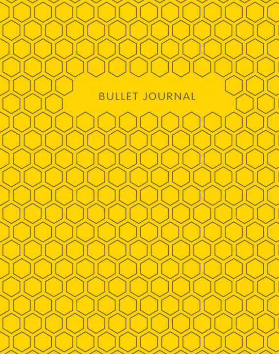 Könyv Bullet Journal (Желтый) 162x210мм, твердая обложка, пружина, блокнот в точку, 120 стр. 