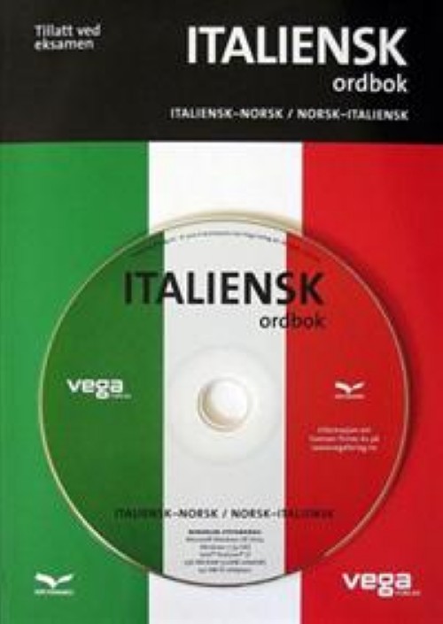 Książka Italiensk ordbok 