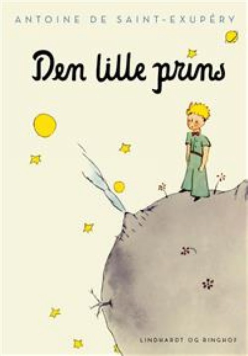 Kniha Den lille prins / Маленький принц на датском языке Антуан Сент-Экзюпери