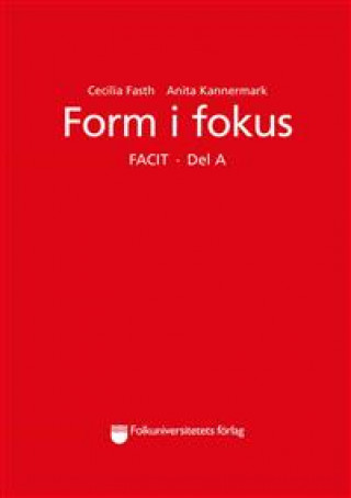 Kniha Form i fokus Cecilia Fasth