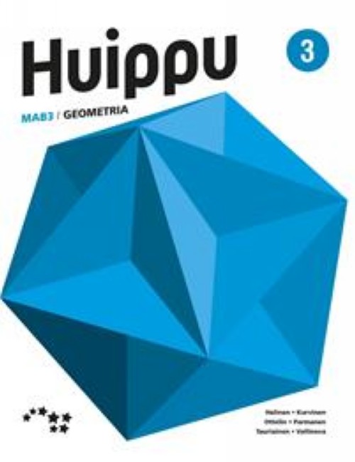 Könyv Huippu 3. MAB3 Geometria Hanna Halinen
