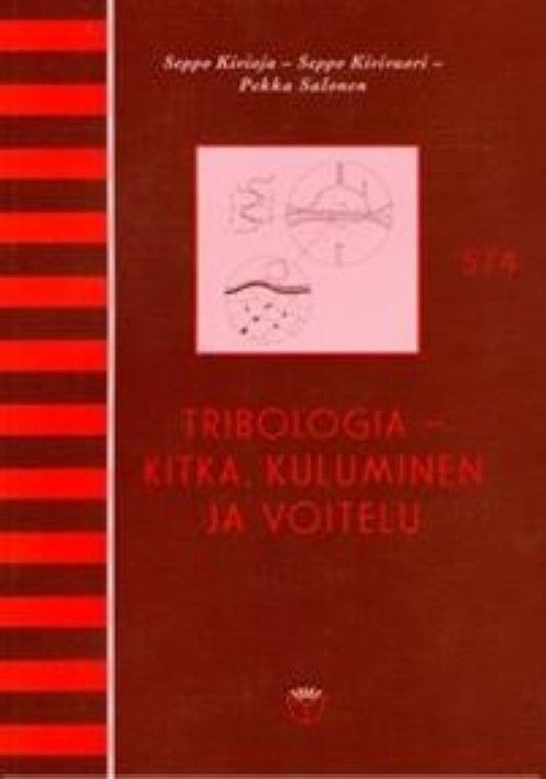 Kniha Tribologia kitka, kuluminen ja voitelu Seppo Kivioja