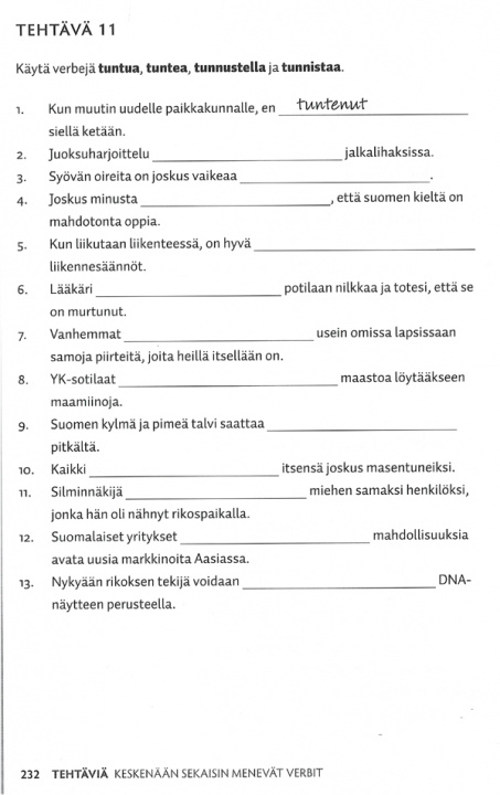 Carte Harjoitus tekee mestarin 3. Suomen kielen syventäviä harjoituksia maanahmuuttajille Марья-Лииса Саунела