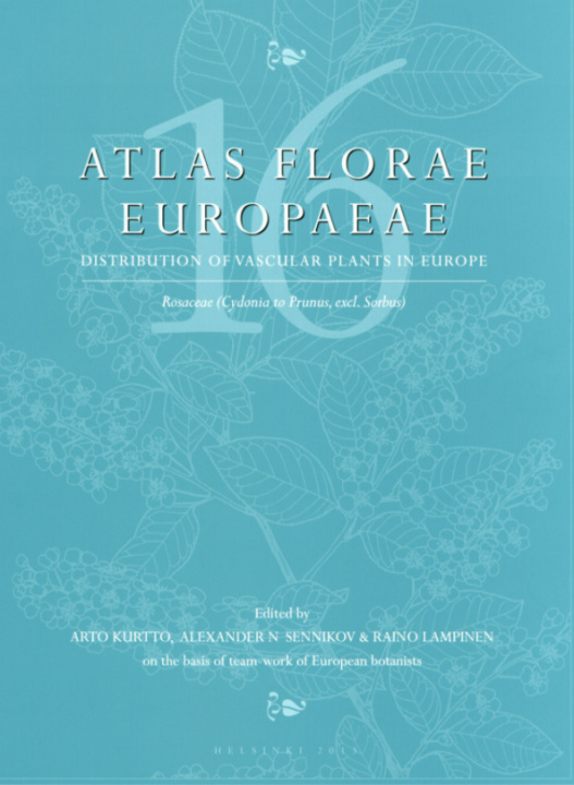 Könyv Atlas Florae Europaeae 16 