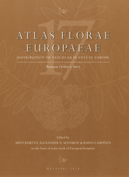 Carte Atlas Florae Europaeae 17 