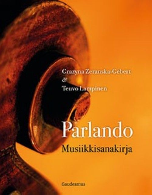 Kniha Parlando musiikkisanakirja Grazyna Zeranska-Gebert