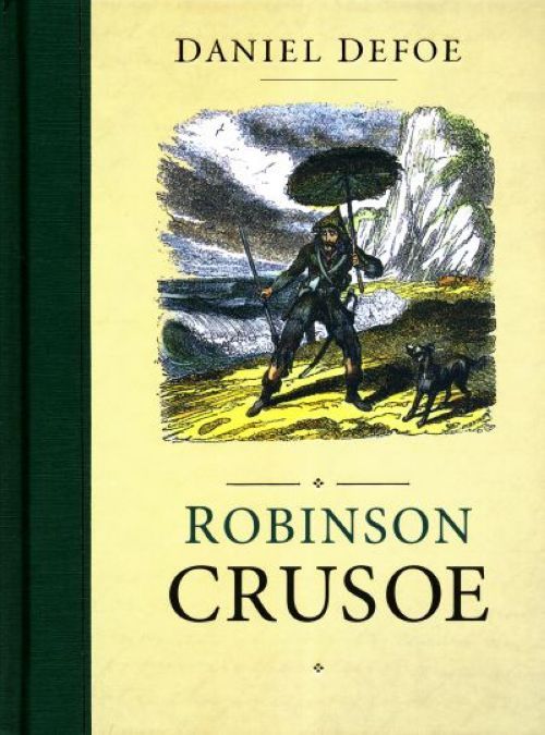 Kniha ROBINSON CRUSOE D. Defoe