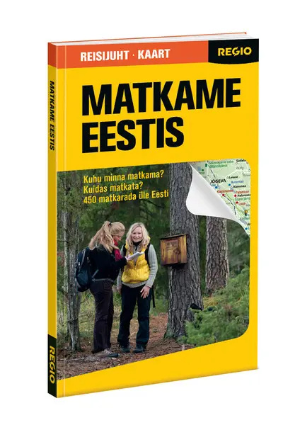 Kniha Matkame eestis. regio reisijuht 