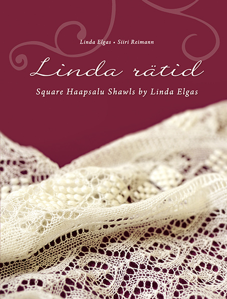 Kniha Linda rätid. square haapsalu shawls by linda elgas Siiri Reimann
