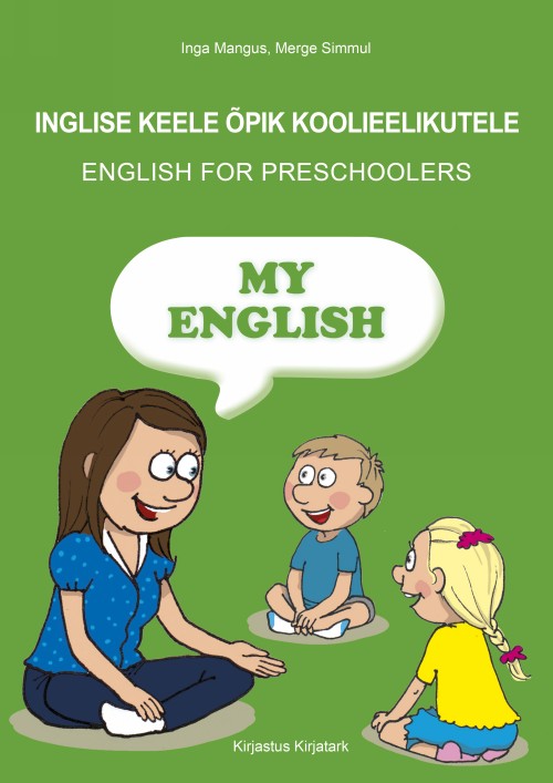 Kniha My english. inglise keele õpik koolieelikutele Merge Simmul
