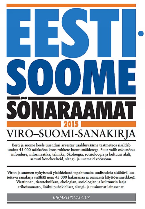 Könyv EESTI-SOOME SÕNARAAMAT / VIRO-SUOMI-SANAKIRJA Arvi Haak