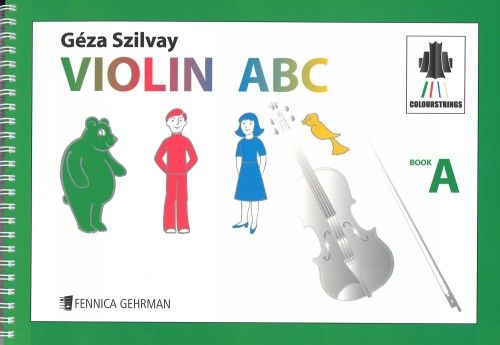 Tlačovina Colourstrings Violin ABC (Book A) Geza Szilvay