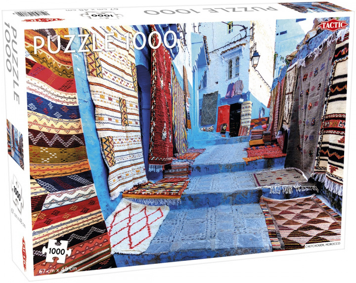 Joc / Jucărie Puzzle 1000 Around the World Chefchouen Morocco 