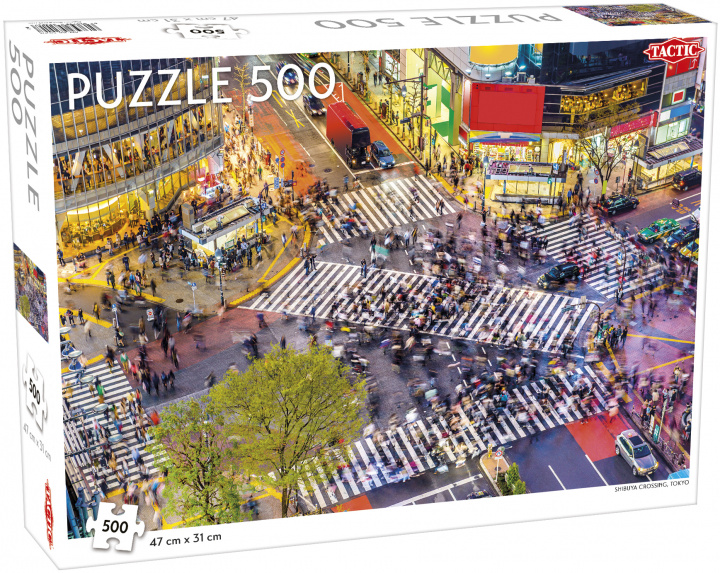 Kniha Puzzle Shibuya Crossing, Tokyo 500 