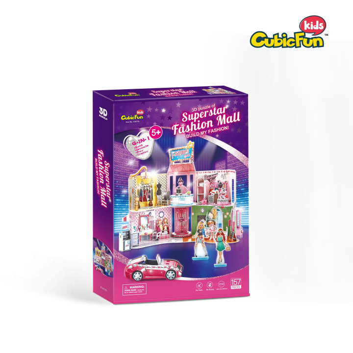 Buch Puzzle 3D Superstar Fashion Mall 