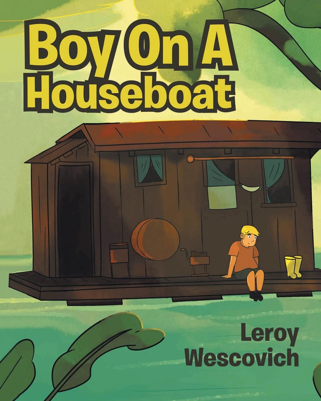 Carte Boy On A Houseboat 