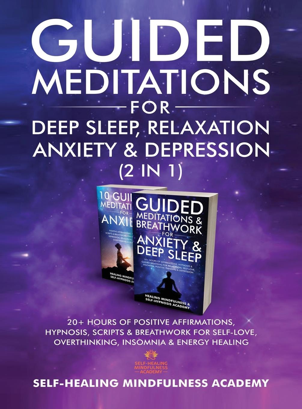Carte Guided Meditations For Deep Sleep, Relaxation, Anxiety & Depression (2 in 1) 
