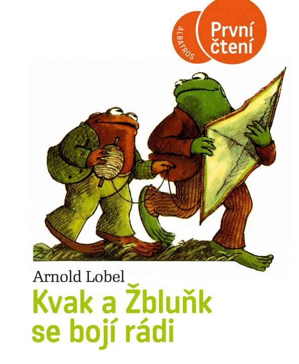 Kniha Kvak a Žbluňk se bojí rádi Arnold Lobel