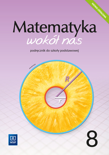 Kniha Matematyka wokół nas podręcznik dla klasy 8 szkoły podstawowej 1777A1 