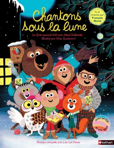 Buch Chantons sous la lune + cd Marc Boutavant