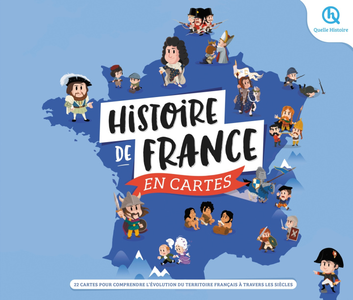 Книга Histoire de France en cartes 