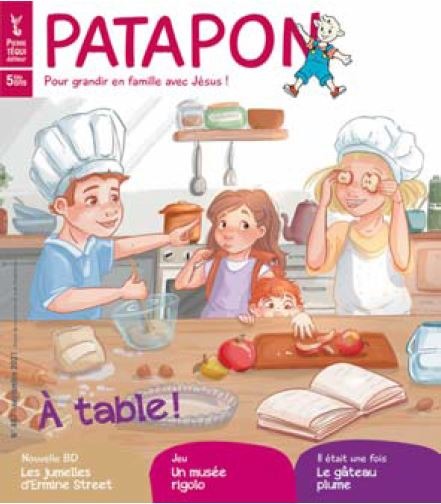 Kniha Patapon - Septembre 2021 N°487 - À table ! 