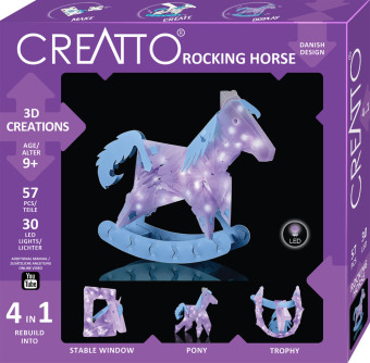 Igra/Igračka Creatto Midi - Schaukelpferd / Rocking Horse 