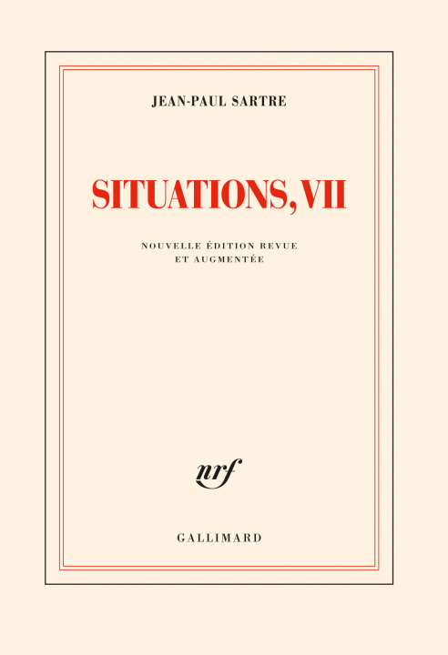 Knjiga Situations JEAN-PAUL SARTRE