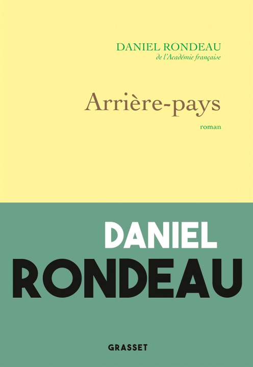 Book Arrière-pays Daniel Rondeau