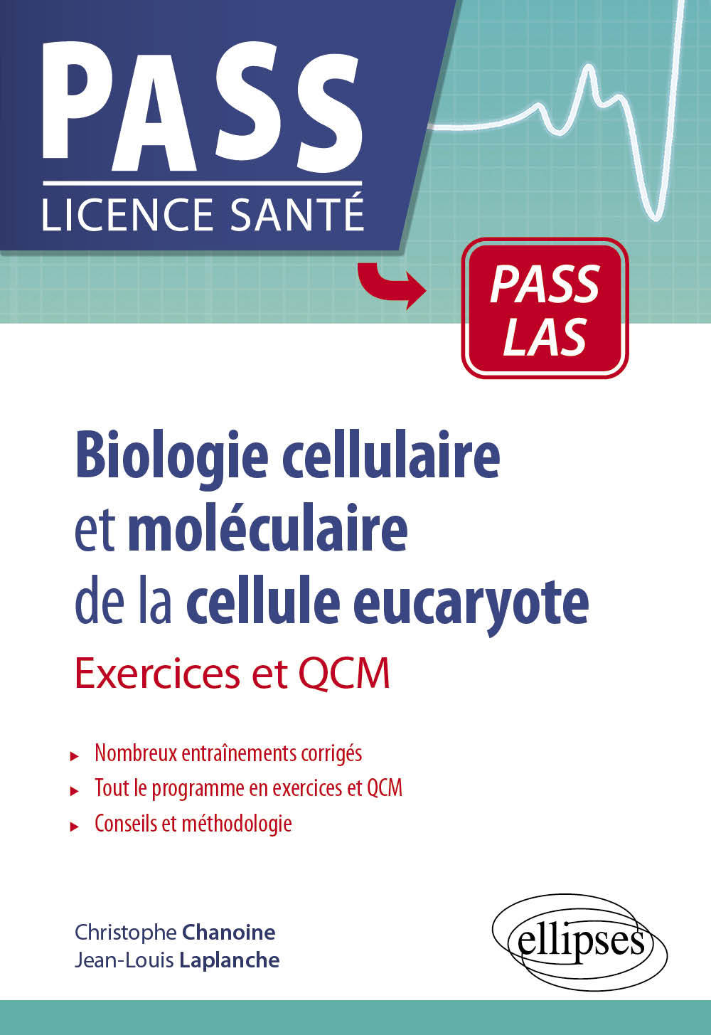 Carte Biologie cellulaire et moléculaire de la cellule eucaryote - Exercices et QCM Chanoine
