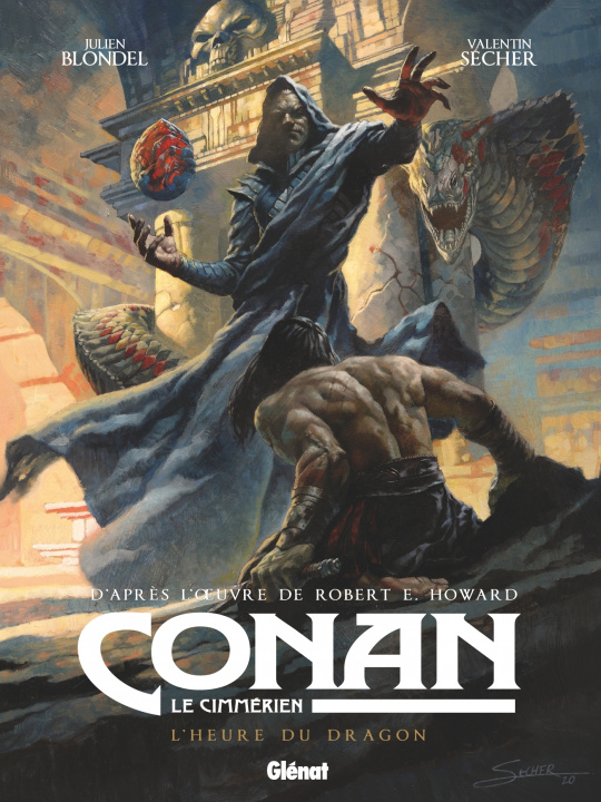 Книга Conan le Cimmérien - L'Heure du Dragon 