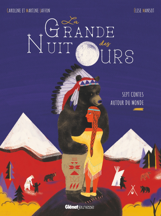 Carte La Grande nuit des ours Martine Laffon