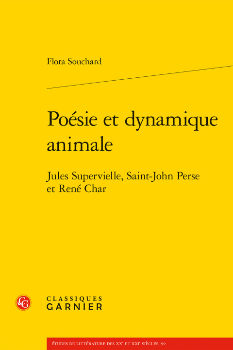 Książka Poésie et dynamique animale Souchard