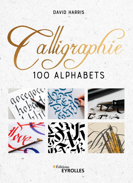 Kniha Calligraphie 100 alphabets Harris
